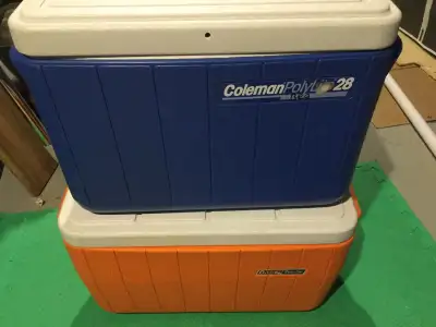 Coleman cooler, View more