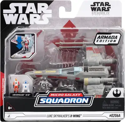 Star Wars Micro Galaxy Squadron #0206A Luke Skywalker's X-Wing, View more
