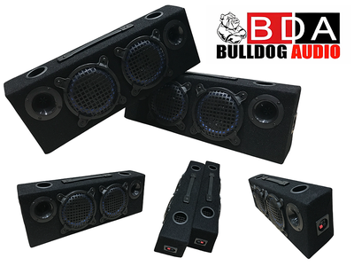 PORTABLE 300 WATT BULLDOG AUDIO SPEAKERS, View more