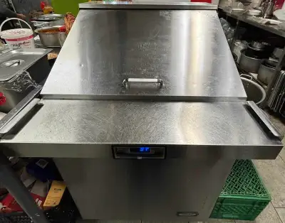 Nella Cold Prep station two door with top insert compartment, View more