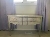 Vanity table, makeup table, console table