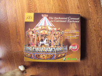 Carousel building kit/puzzle - like new