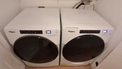 Whirlpool washer & dryer, View more