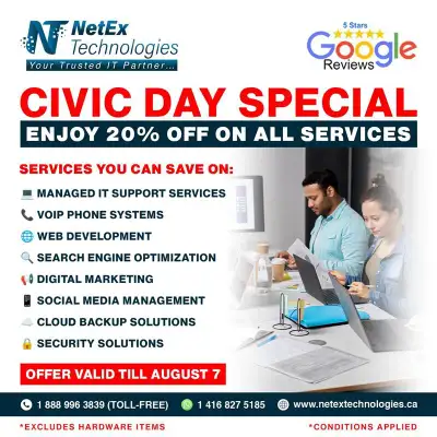 Civic Day Special Discount Offer, View more