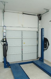 Garage door HIGH LIFT modification