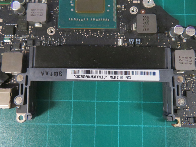 Macbook Pro 13" (Mid-2012, 2.5 Ghz) A1278 Motherboard (NO AUDIO) in Laptops in St. Catharines - Image 2