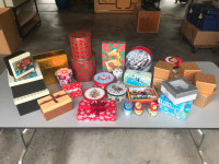 Gift Boxes and Tins - LOT