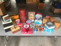 Gift Boxes and Tins - LOT