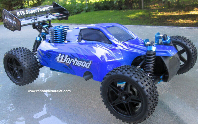 New RC Car / Buggy 3.0cc Nitro Gas Engine 4WD 2.4G 1/10 Scale in Hobbies & Crafts in Regina - Image 3