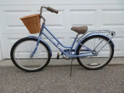 CCM - Cruiser Bike - Sky Blue - With Basket - 24", View more