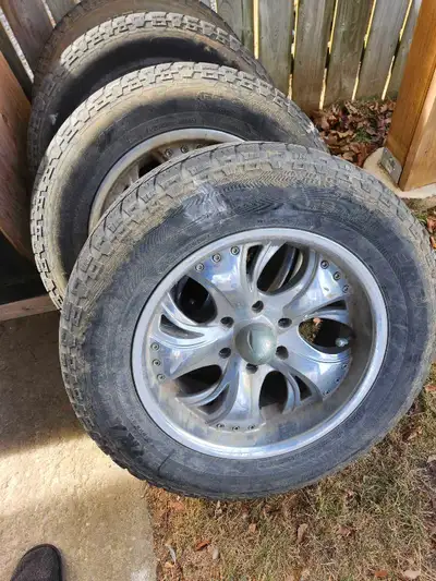 Used tires and rims,