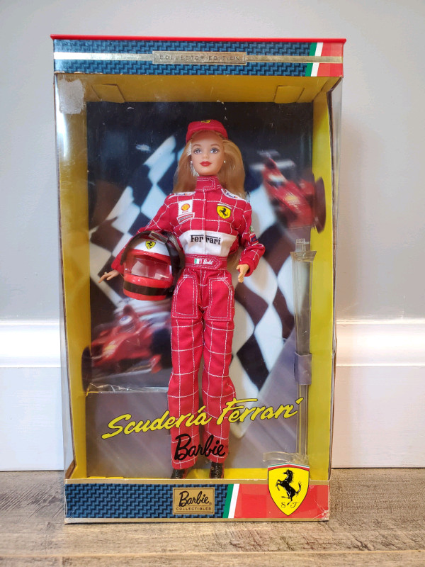 Mattel Collectibles Scuderia Ferrari Barbie Formula One F1 | Arts &  Collectibles | Kawartha Lakes | Kijiji
