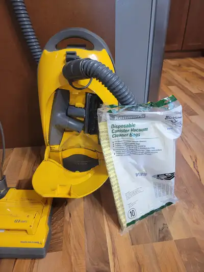 Kenmore canister vacuum cleaner., View more