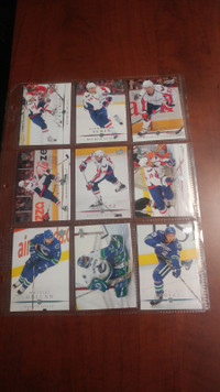 2008-09 Upper Deck series 1  # 1-200 base set hockey cards