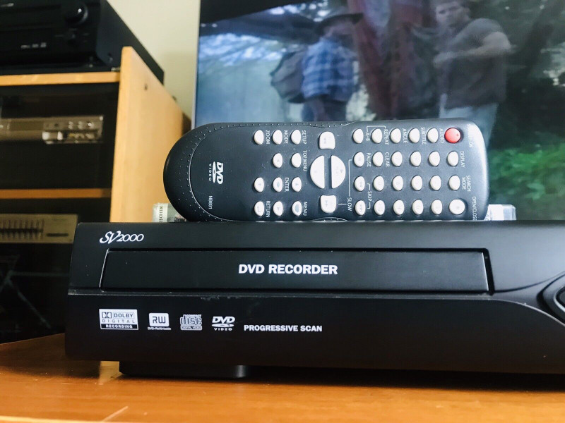 Used, Funai SV2000 DVD    Recorder CWV10D6 w/ Remote for sale  