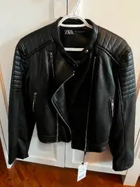 NEW Zara Leather Jacket