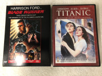 Blade Runner and Titanic DVD, $4 each or.....