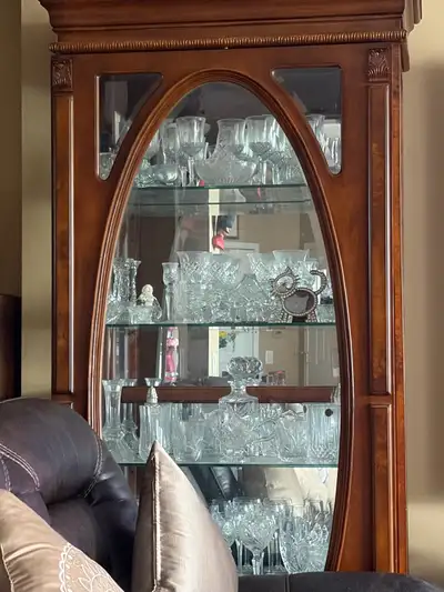 Wooden Curio Cabinet, View more