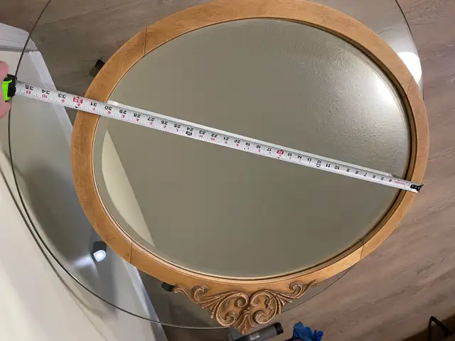 Vintage HOMCO Hollywood Regency Oval Mirror (c. 1960s–1970s)  in Arts & Collectibles in Ottawa - Image 7