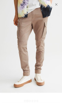 H&M cargo style pants size medium 