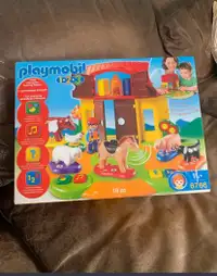 Playmobil Interactive Play and Learn 1.2.3 Farm Set  