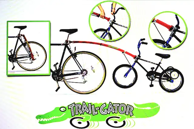 Trail-Gator kids bicycle connector in Kids in Thunder Bay - Image 4