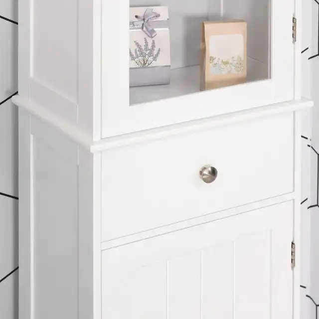 Tall Bathroom Cabinet. White Color in Bathwares in Markham / York Region - Image 10