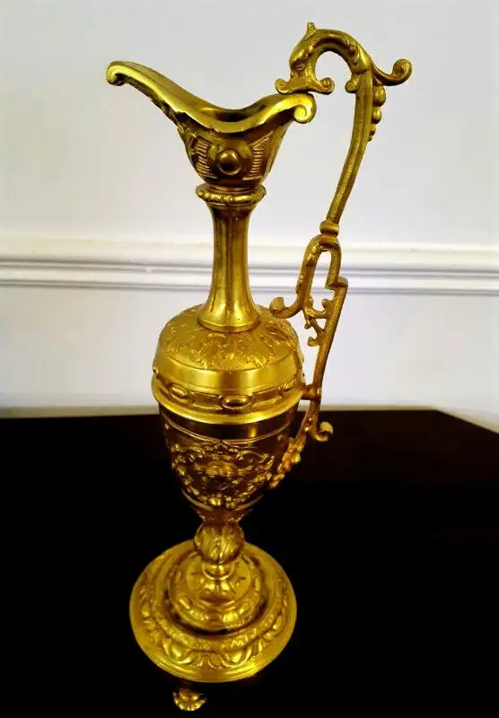 antique aiguière en bronze dore mythologie in Arts & Collectibles in Bathurst - Image 6