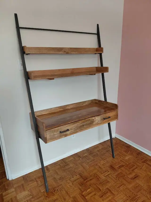 AllModern Innes Solid Mango Wood Leaning Ladder Desk –  price in Desks in Ottawa - Image 7