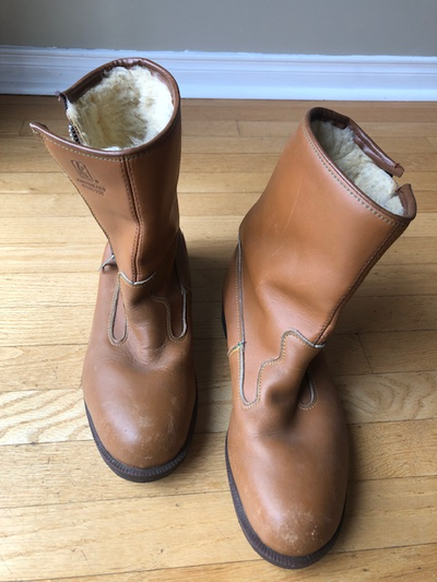 New Price $30 ! Brand New Steel Toe Fleece Lined Work Boots (Orl, View more