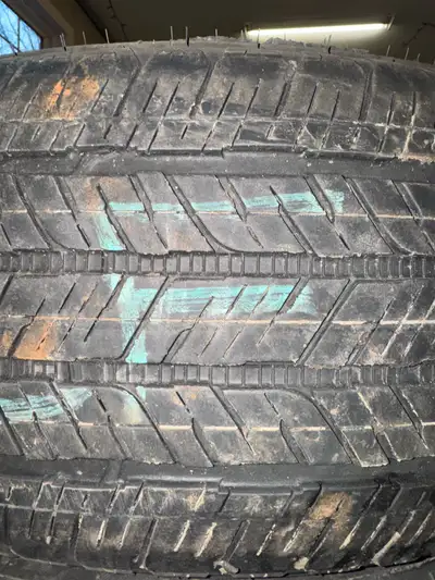 Selling a set of four Accelera tires, size 265/60R20 112H. These tires are in used condition, with s...