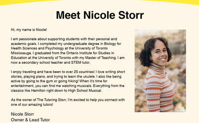 ONLINE TUTORING - Math & Science, View more