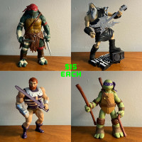 Action Figures TMNT Masters of The Universe Guitar Hero Toys