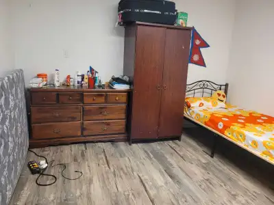 Shared Spacious Furnished Room for Rent Female