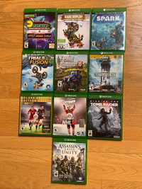 New Xbox One Games. Only $10 each.