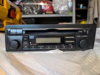 Honda Civic radio CD player. Used but new condition. From a 2003 civic, but fits other years and mod...