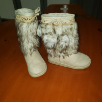 Faux Fur Boots kids 11