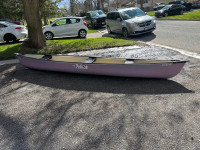 15ft pelican fiberglass canoe