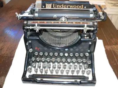 Vintage Underwood Typewriter number 5, View more