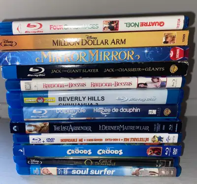 Family Friendly/Kids Blu-ray Movie Bundle (12 Movies), View more