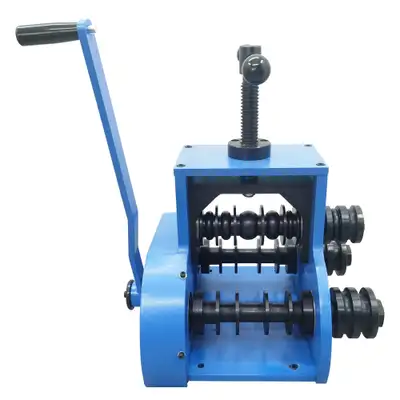 Item number: 056260 DH-SG Manual Pipe Tube Ring Roll Bender Band Roller Flat Square Round 056260 - P...