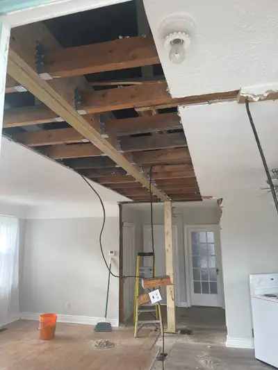 Load bearing wall removal, View more