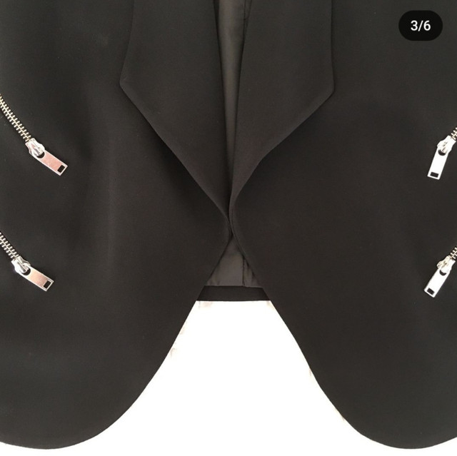 Zara Waterfall Collar Blazer/jacket-size S in Women's - Tops & Outerwear in Oakville / Halton Region - Image 3