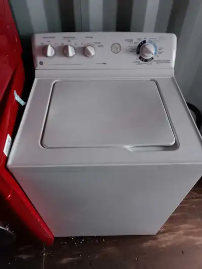 GE washer 30 days warranty delivery available , View more