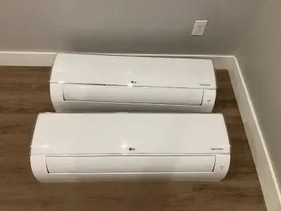 - 2) 24000 btu LG indoor mini split units - approx 1.5 years old with approx 8.5 years warranty left...