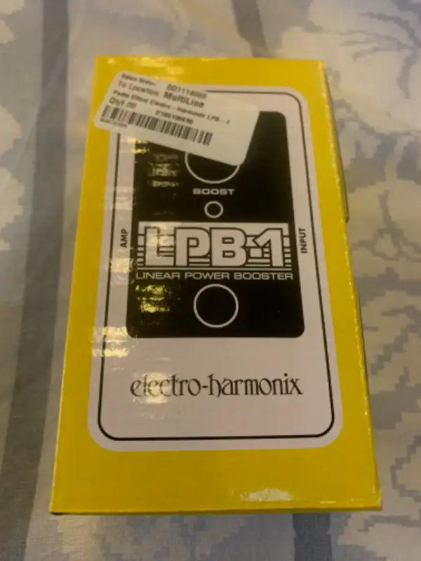 EHX Electro-Harmonix LPB-1 Linear Power Boost Gain Effects Pedal in Amps & Pedals in Mississauga / Peel Region - Image 2