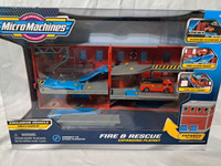 Micro Machines Fire and Rescue Playset