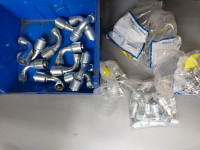 Parker hydraulic fittings    and    pump