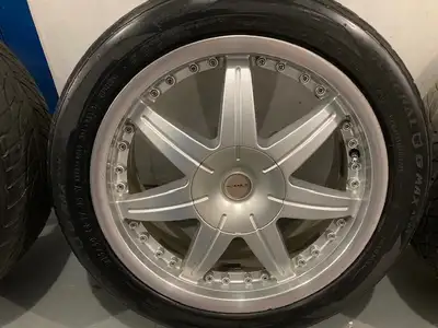 $380 cash for set. These rims were used on my Toyota Camry, and then on my Acura 3.2TL sedan. They i...