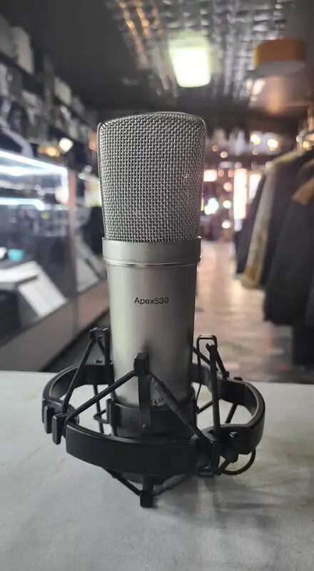 APEX 530 Cordial side address Studio Condenser Microphone in Pro Audio & Recording Equipment in Mississauga / Peel Region - Image 3
